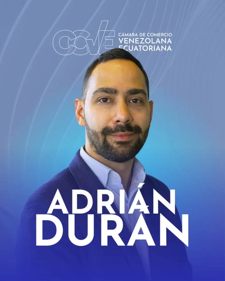 Retrato oficial de Adrian Duran, Director de Tecnologia de la CCVE