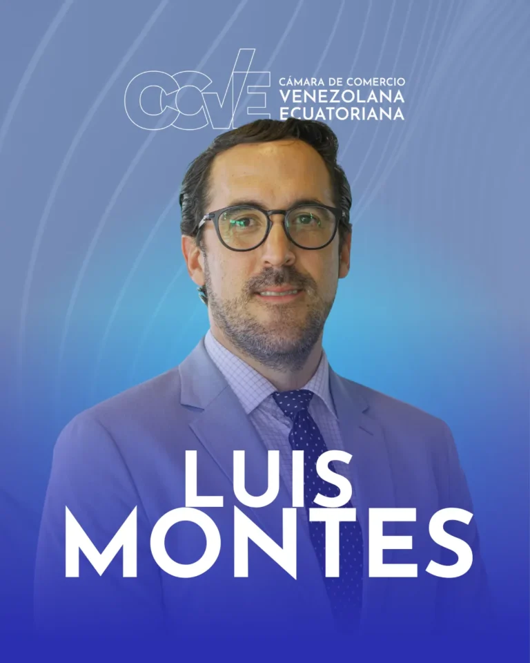 Retrato oficial de Luis Montes, Director Juridico de la CCVE