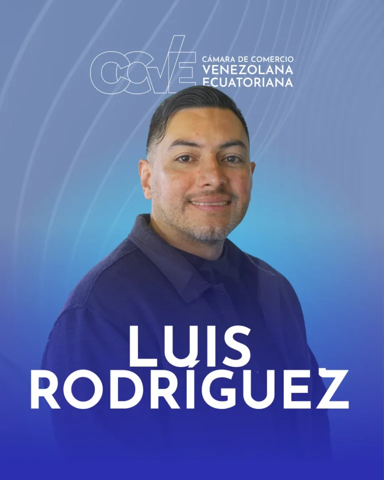Retrato oficial de Luis Rodriguez, Director de Proyectos de la CCVE